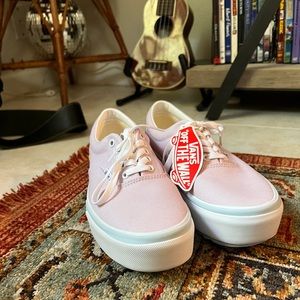 Pastel Platform Vans